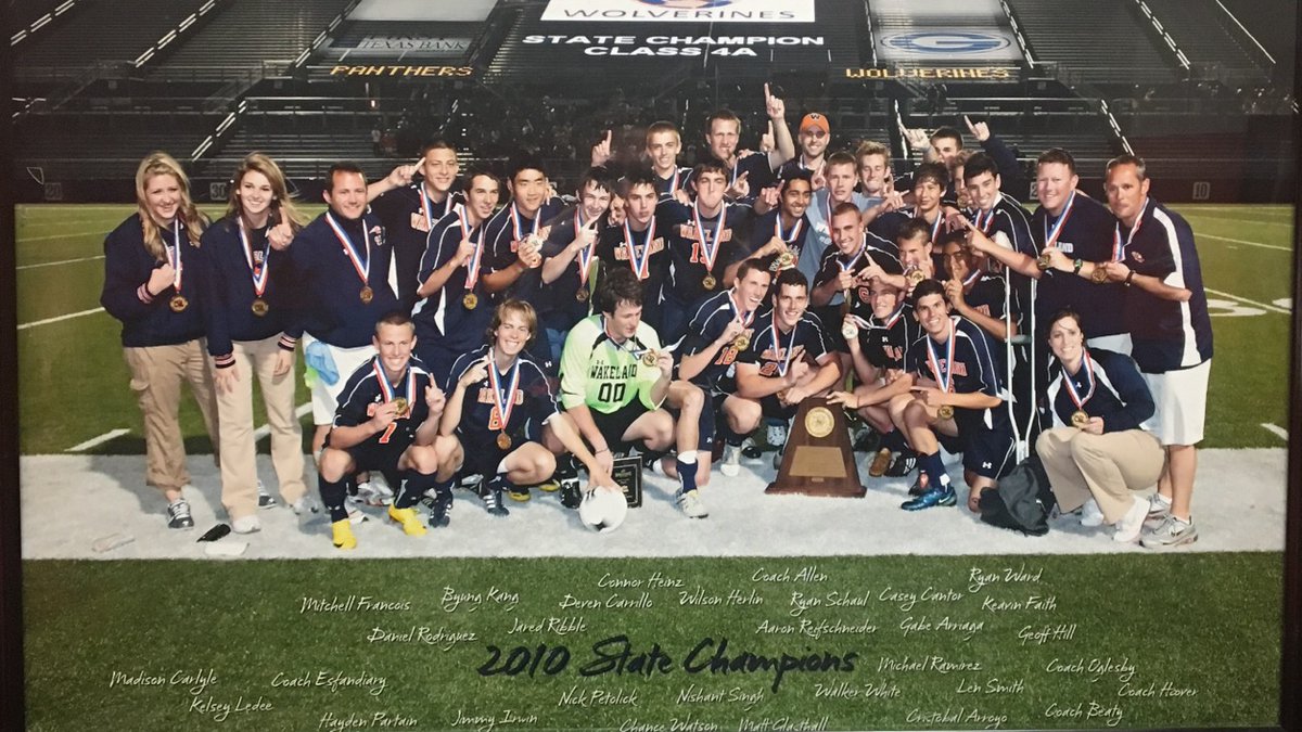 WakeSoccer's tweet photo. 🚨⚽🚨 Game Over 🚨⚽🚨 
@WakeSoccer 6
@LFCRedhawks  3

Come out Friday for our 10 yr reunion celebration of the 2010 State Championship team! 🏆. Games will be @WakelandHS vs @IHSFrisco

⚽️ JV2
⏰ 4:30 pm
 
⚽️ JV
⏰ 5:45 pm

⚽ Varsity 
⏰ 7:30 pm

#Harambee #plusOne https://t.co/2aGqeJXGzE