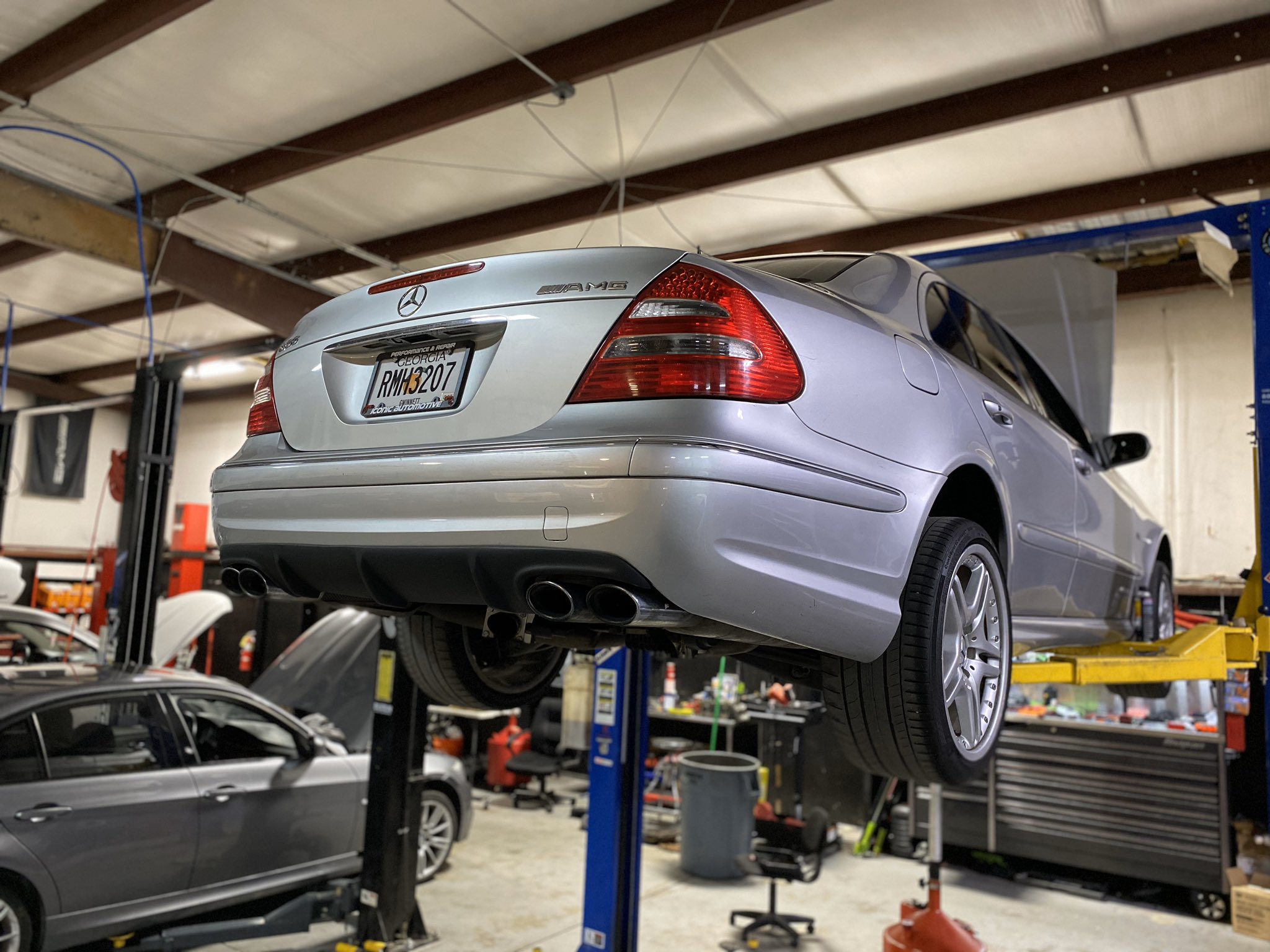 Iconic Automotive Suwanee on Twitter "Mercedes E55 AMG Transmission Service & New Conductor