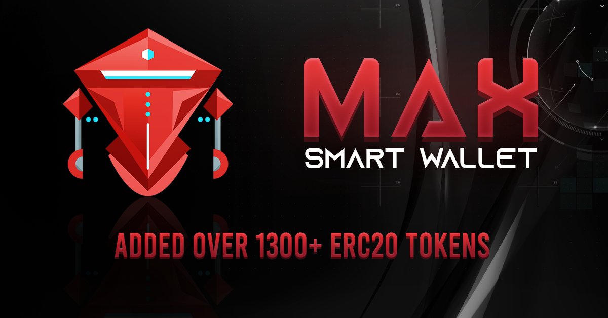 DROPCHANNEL2's tweet photo. Max Smart Wallet получил серьезное обновление! Теперь он поддерживает более 1300+ токенов ERC20 и будет поддерживать любой токен ERC20, указанный в Coinmarketcap, в будущем!

Подробнее: https://t.co/HawDofDa0M
Регистрация: https://t.co/ndy9YUEtzP (реф. ссылка)

#max #crypto https://t.co/rnDDPQYMJ1