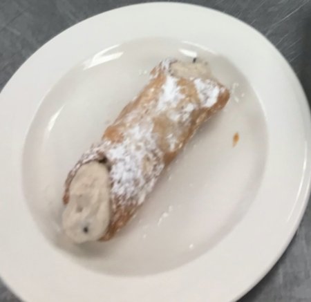 dea_gardner's tweet photo. This was Italy Week and I made Fresh Focaccia with rosemary as well as Cannolis!!!!! 
#cul285 https://t.co/IKulYpBRke