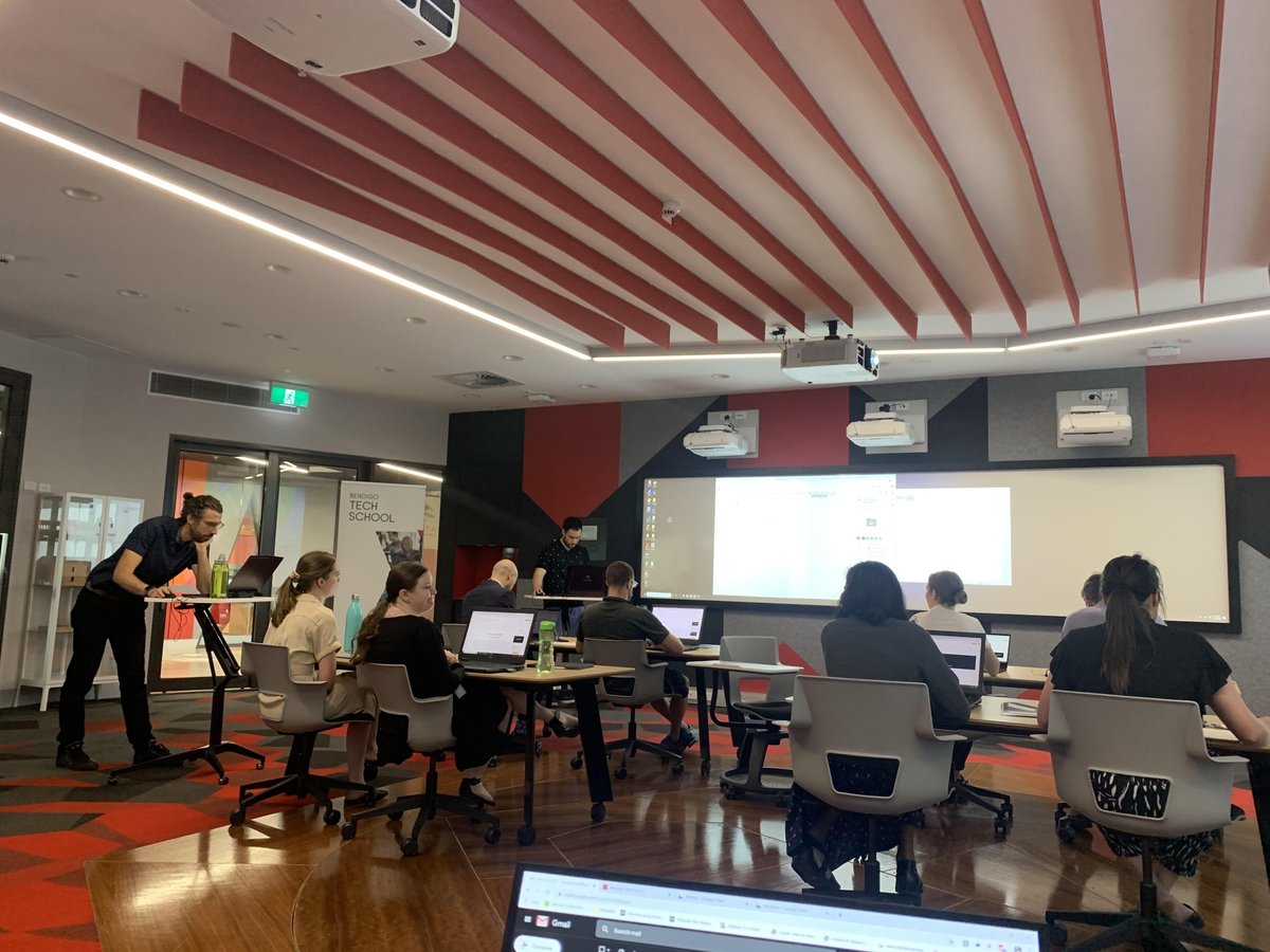 humanvsdigital's tweet photo. Our recent interactive Training session at Bendigo Tech School where we simulated classes and other events. We built content for our bespoke room control platform, Jarviz, the "internet of everything App". 

#tech #technology #innovation #app #apps #software https://t.co/qVjiDFD7WH