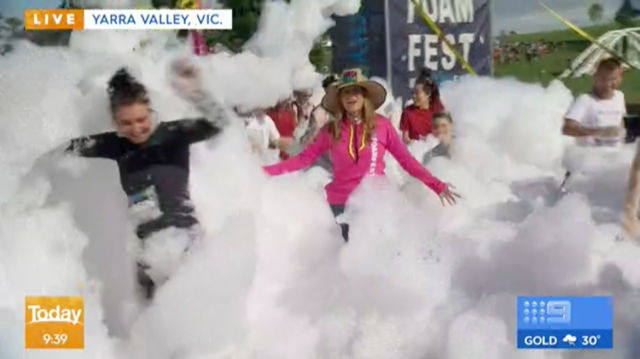 bgprcomms's tweet photo. It was an early start in the #YarraValley as Australia woke up to the @The5KFoamFest on @TheTodayShow. 

#5kFoamFest #PR #media https://t.co/KRtc4iUUrp