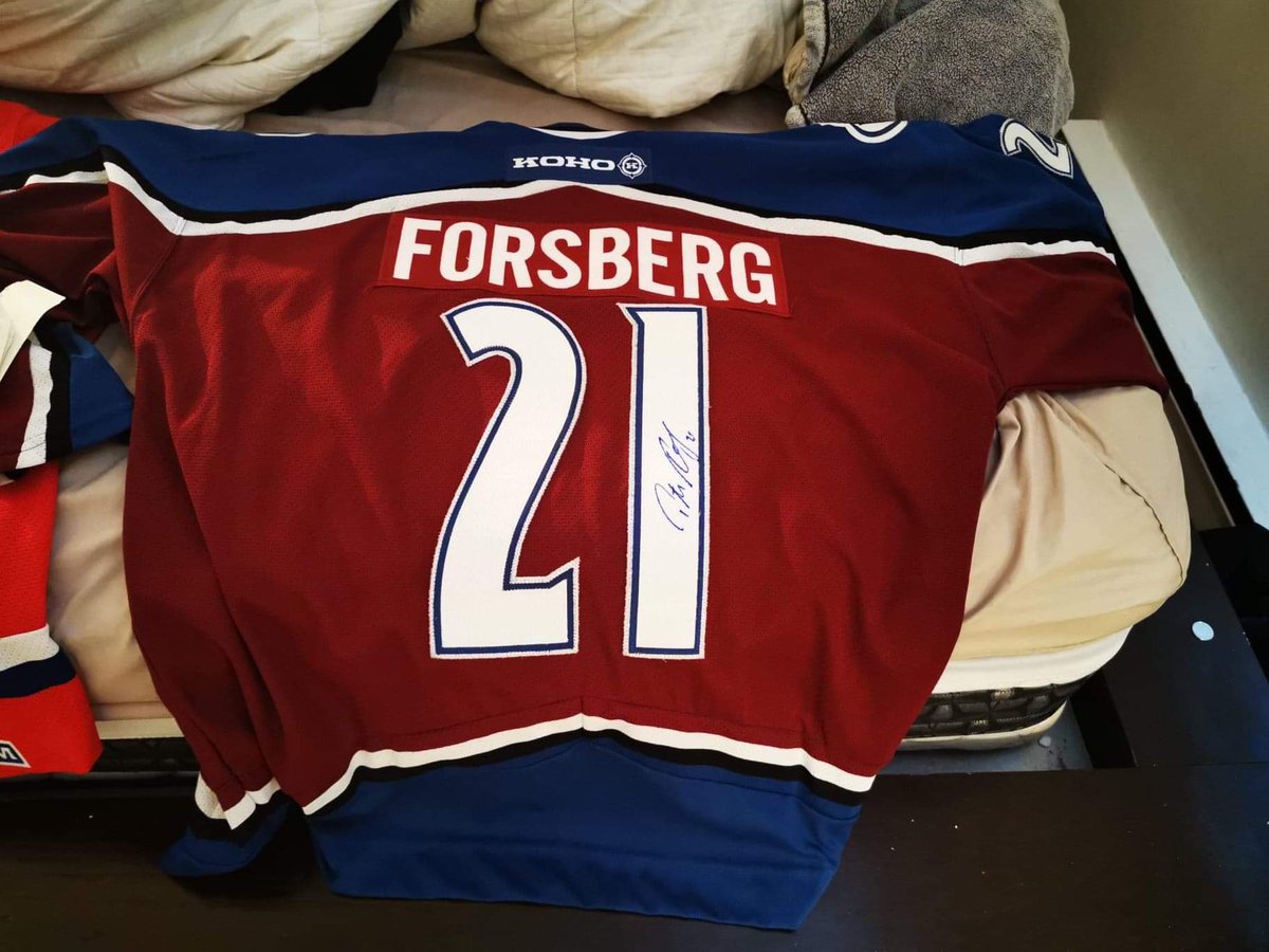 peter forsberg jersey for sale