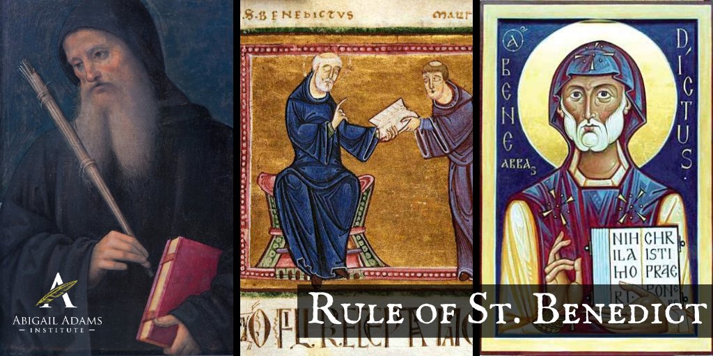 AAICambridge's tweet photo. The Great Conversation, our weekly discussion group, continues tonight with selections from The Rule of St. Benedict, guidelines for monastic life in the 540s. RSVP at: https://t.co/MaIAeuTVP9
#benedict #saintbenedict #ruleofbenedict #rule #monk #monastic #boston #cambridge https://t.co/ZePplfGZAD