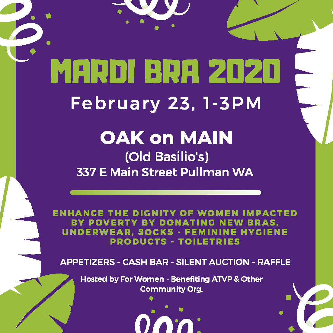 PullmanPolice's tweet photo. Did you know?: According to the Institute for Women's Policy Research, "Around the world and in every U.S. state, women are more likely than men to live in poverty." 

You can help. 

#PullmanProud #MardiBra #BrasForACause #MakeADifference https://t.co/pDDeDAdb1Q