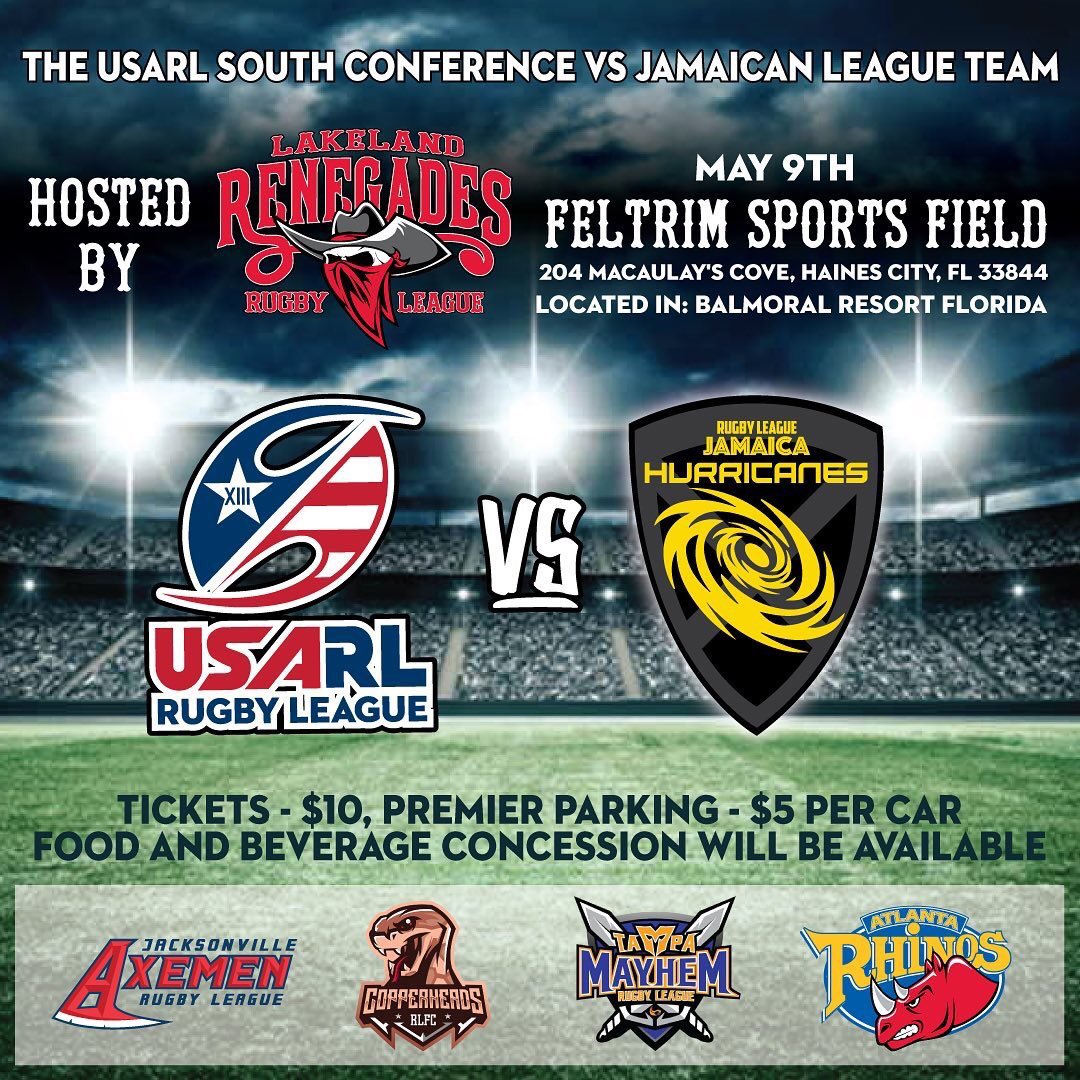 LakelandRL's tweet photo. Save the date. May 9th, 2020. 🏉 https://t.co/cELwk5AlGq