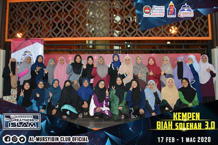 almursyidinclub's tweet photo. [UPDATE KBS 3.0]

Siswi Talk🧕

#AMCpower
#freshietangerine
#AMCUPSI
#KempenBiahSolehah3.0
#CemerlangBersamaAMCUPSI
#LetsExperienceTheGreatnessOfIslam https://t.co/lFPLO7keae