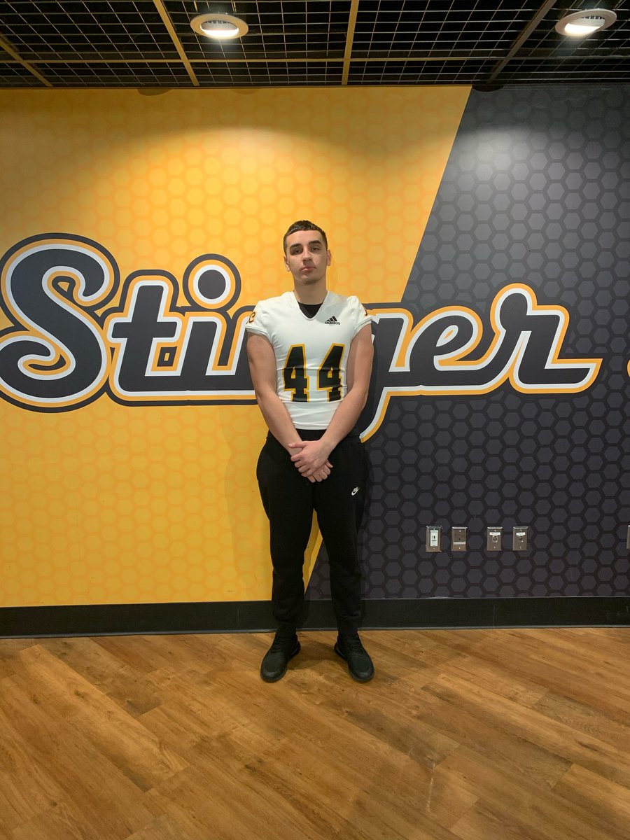 EastsideGhostFB's tweet photo. Senior Jordan Quintero visited AIC today and enjoyed the university. @Coach_DanHicks @AICFootball looks forward to being back on campus. https://t.co/5wqXSTIhwi