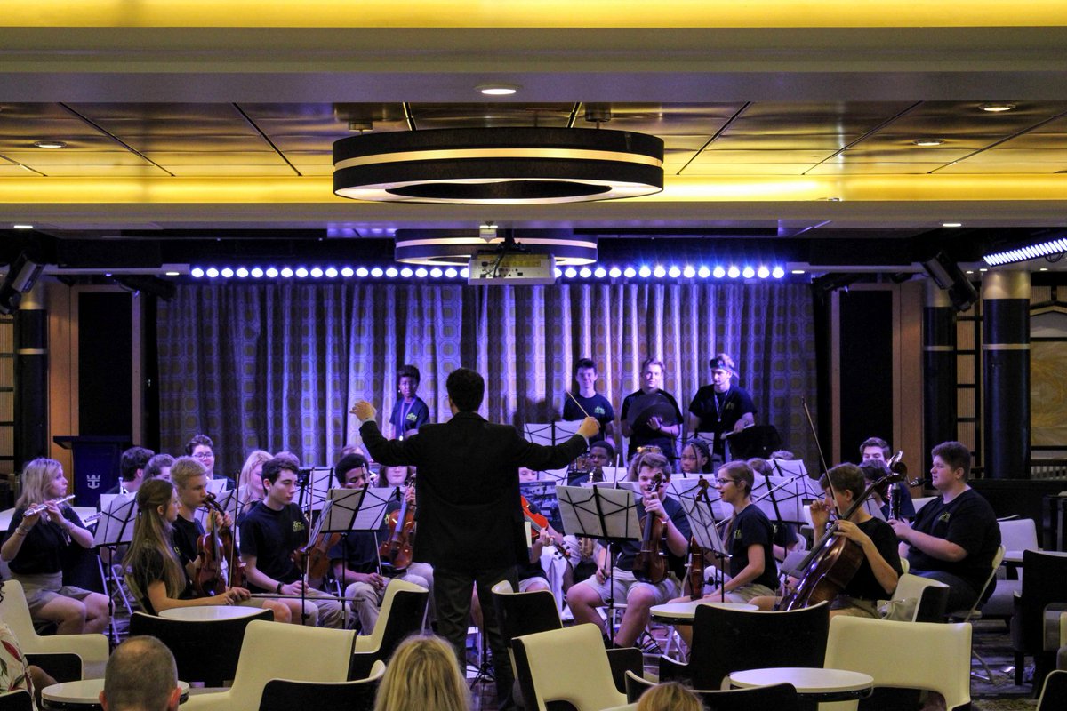 MPCSarts's tweet photo. #MPCBand & orchestra's 43 students participated in a cruise festival on board Mariner of the Seas. Student ensembles performed several pieces with superior ratings and awards inc. N.Dyer-trombone, M.Vann-Clarinet, and C.Butryn-Cello. They enjoyed visiting Nassau and Coco Cay! https://t.co/UzgrFpn5Pw