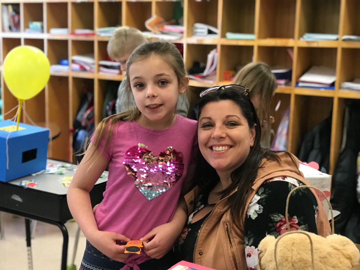 mrsbschatz's tweet photo. Pizza, ice cream, and Valentine’s candy make for a great party any day! What are some of your favorite Valentine’s Day memories from school? https://t.co/rpmbNaQC5G