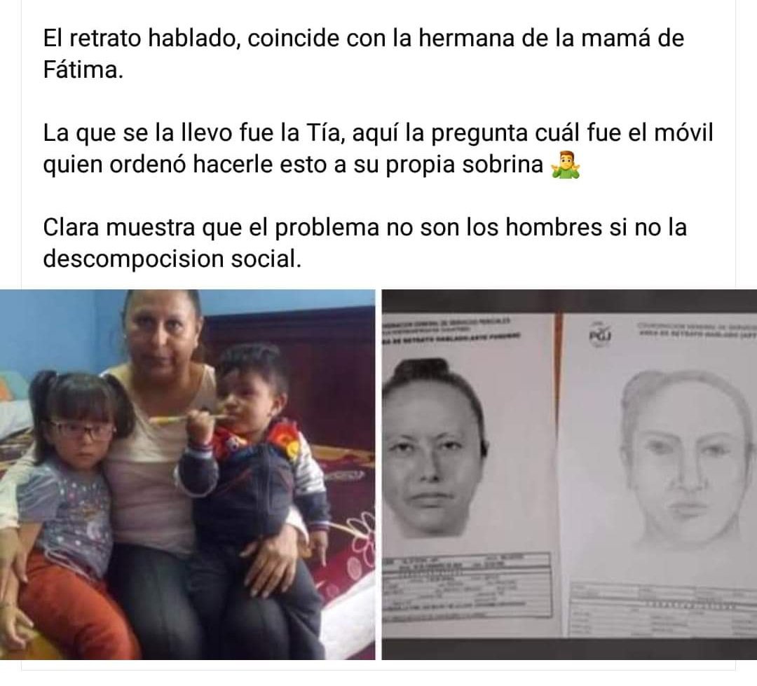 BetterCallCyn's tweet photo. Ya se hizo todo un circo, tipo caso Paulette.
Ya que más da quién fue 😔
#Fatima
#RenunciaSheinbaum
#11asesinadasaldia
#FueraAMLO
#tiadefatima
#AMLOGobiernoInutil https://t.co/kK4QDHTE48
