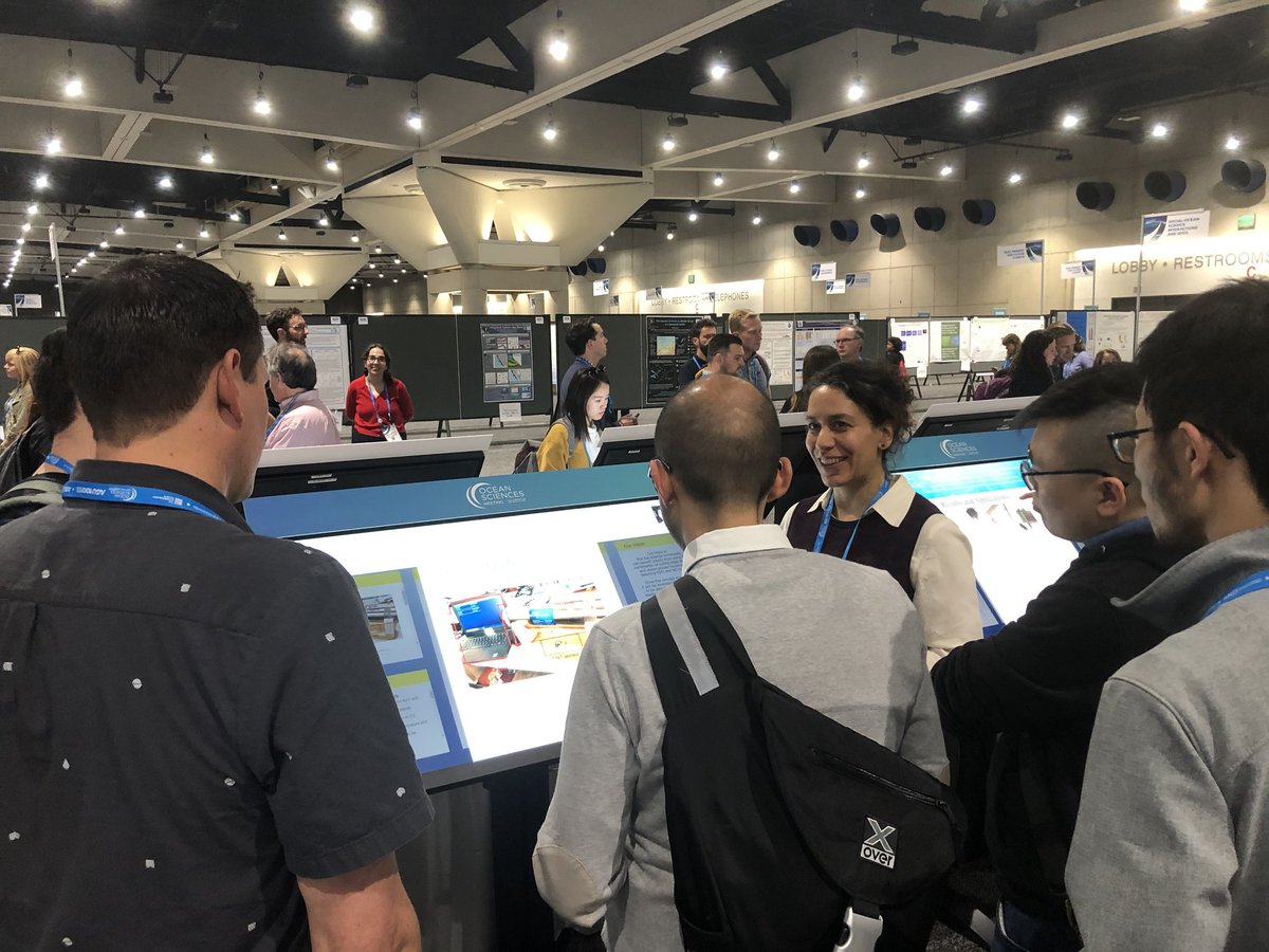 Anuscheh1's tweet photo. Excited to be with so many other people who are out to understand the world!#OSM20,#theAGU, #SCUID, @UW https://t.co/ehoawxhR7L