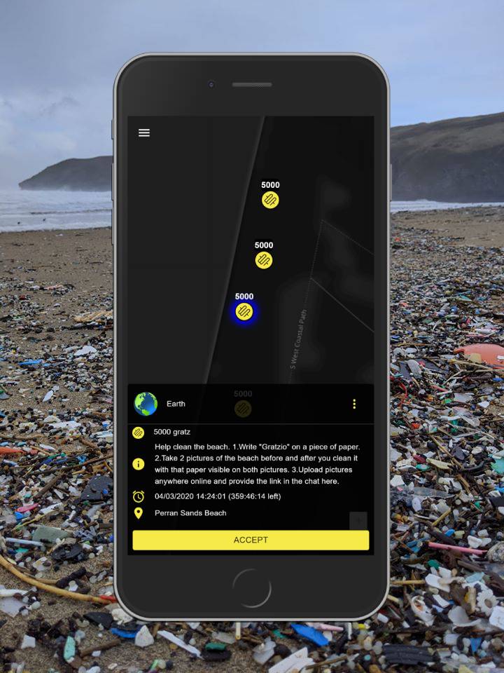 @sascampaigns @IcelandCharity @SharpsBrewery @SurfingEngland @BritishCanoeing @swcoastpath @TheWaveProject1 @outdoorswimming @Team_BMC To support @sascampaigns community mobilization call to cleanup Perran Sands beach @gratz_io is offering an additional incentive for volunteers in a form of cryptocurrency (5000 Gratz per person). More in comments...