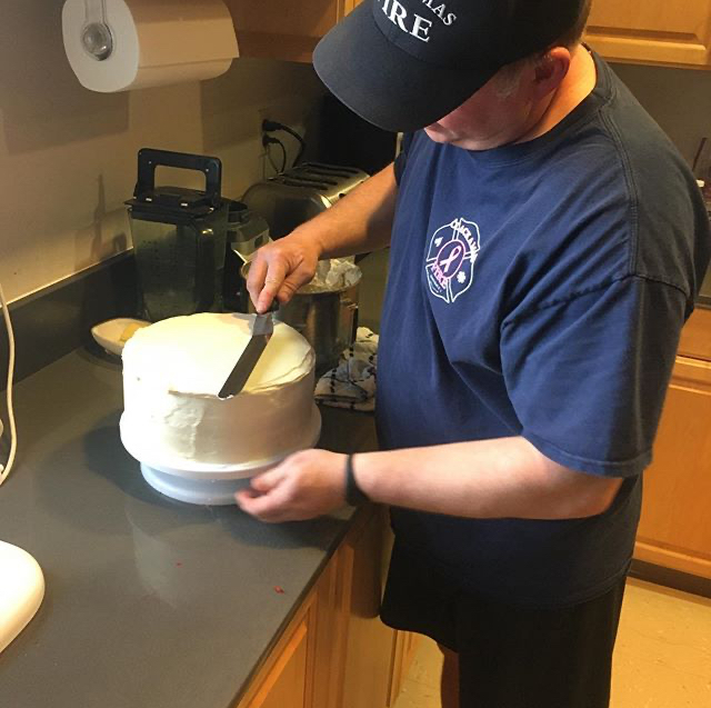 clackamasfire's tweet photo. On the menu tonight at Station 5 is a good old fashioned #firehouse meal: steak & scallops with grilled asparagus. Don’t worry, we didn’t forget dessert. #firehousecooking #firefighter #firehousemeals #firehousechef #firestation https://t.co/o57oHFjn6F
