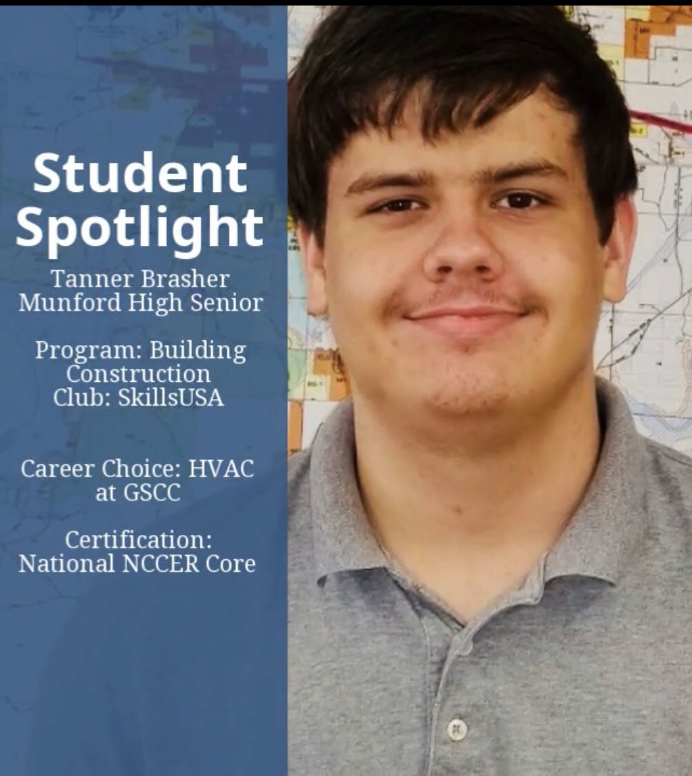 @tcboecareertech (@tcboecareertech) on Twitter photo CTE Student Spotlight - Munford - Building Construction 🔨 <a href="/MunfordHigh/">Munford High School</a> <a href="/Seth_Taylor_18/">Seth Taylor</a> <a href="/vjs123456789/">Devonna Strickland</a> <a href="/BUILDALABAMA/">North Talladega County Construction</a> <a href="/TCBOE/">Talladega Co Schools</a> <a href="/GoBuildAlabama/">Go Build Alabama</a> @al_skills CTE Student Spotlight - Munford - Building Construction 🔨 <a href="/MunfordHigh/">Munford High School</a> <a href="/Seth_Taylor_18/">Seth Taylor</a> <a href="/vjs123456789/">Devonna Strickland</a> <a href="/BUILDALABAMA/">North Talladega County Construction</a> <a href="/TCBOE/">Talladega Co Schools</a> <a href="/GoBuildAlabama/">Go Build Alabama</a> @al_skills