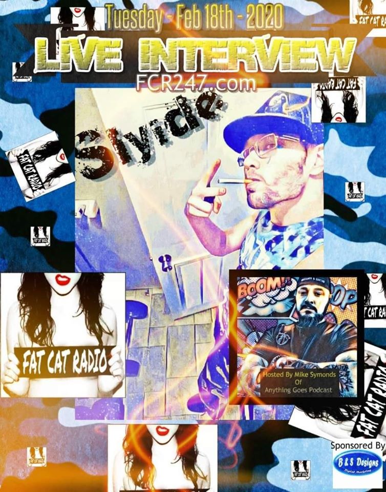bandsdesignsdm's tweet photo. ‼️ATTENTION‼️ We #sponsor #Live #interview #event @Slyide #SlyideWithMe hosted by @symonds1975 #listen #support #Hiphop #music #indiemusic #TuneIn #TuesdayTip #tonight #February #18th 10PM #EST 9PM CST 7PM #EST! 👍🎶😎 Only On #fcr247 #visit #website #link https://t.co/08T57LZ0YB https://t.co/5Vhbt71EDR