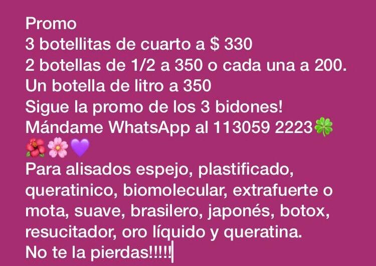 agustinlopez10's tweet photo. Hola que tal, mi madre perdio el trabajo hace un tiempo y se le ocurrió vender productos capilares para mujeres, no la ayudas con un RT ? Muchas gracias. Zona oeste (bella vista, sanmiguel) https://t.co/SKhYbawGLc