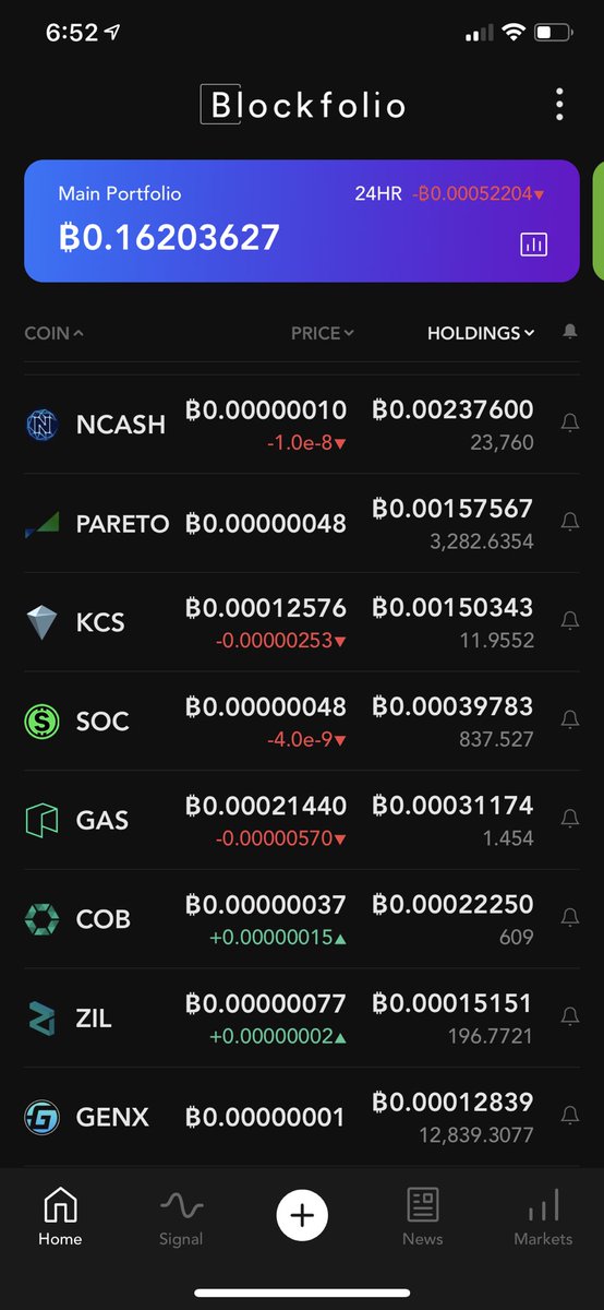 crypto4future1's tweet photo. First I would like to give a HUGE ‼️ #thankyou ‼️to all for your continuous #love #support &amp; #kindness. Here’s #today snapshot of the #crypto #donate portfolio #blockfolio #tron #bitcoin #binance #mco #neocoin #kicktoken #ravencoin #ncash #kucoin #pareto #ziliqa add to thelist DM https://t.co/xkZffjs4aJ