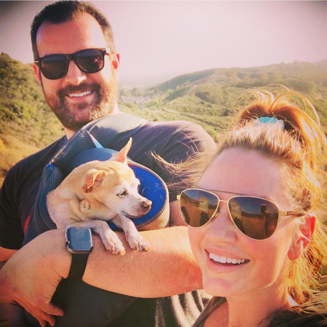 JennaRains's tweet photo. A brief moment of elation after running up the steepest hill before Zenpup reminds us that we still have another uphill climb to go...#daysoff #zenpupwisdom #gooddays #happyfebruary #runningagain #happydays #zenpup #pumpkin https://t.co/eYiBuZQwur