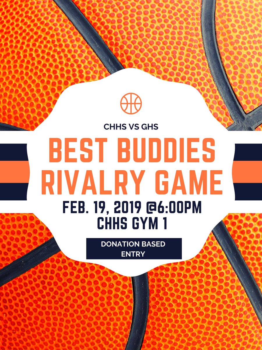 CHHS Best Buddies (@chhsbestbuddies) on Twitter photo Tomorrow is the day!! Come and support CHHS Best Buddies and <a href="/ghs_bestbuds/">GHS Best Buddies</a> at 6:00 in the main gym at CHHS! Can’t wait to see y’all there :) Tomorrow is the day!! Come and support CHHS Best Buddies and <a href="/ghs_bestbuds/">GHS Best Buddies</a> at 6:00 in the main gym at CHHS! Can’t wait to see y’all there :)