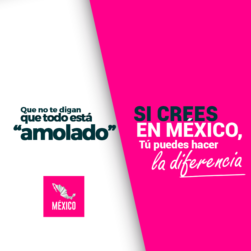 CreemosMexico's tweet photo. Nuestro país tiene mucho potencial, quienes #CreemosEnMéxico estamos haciendo la diferencia. Desde tu trinchera, ¡Alza la voz! 👏🏼🇲🇽📢 https://t.co/JJCOwmVkuv