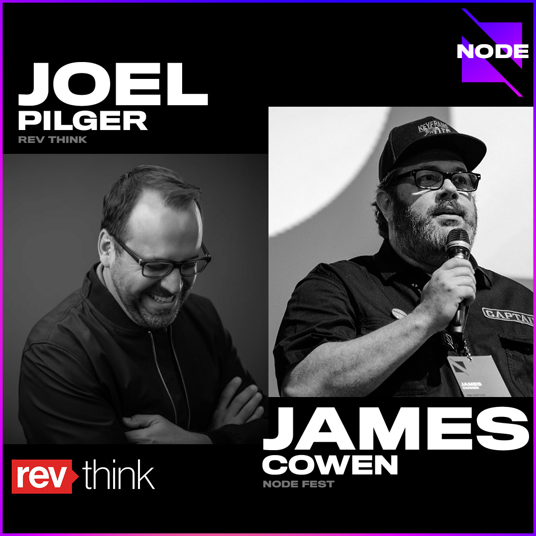 node_fest's tweet photo. Joel Pilger @RevThink speaks with James Cowen, Founder/Creative Director of @yescaptain + motion design event @nodefest in Melbourne Australia

Catch the RevThinking podcast >
https://t.co/wvrWVUxeqC

#motion #motiondesign #creativeconference #revthink #mgcommunity #mgcommunity https://t.co/yc1ctEU0kd
