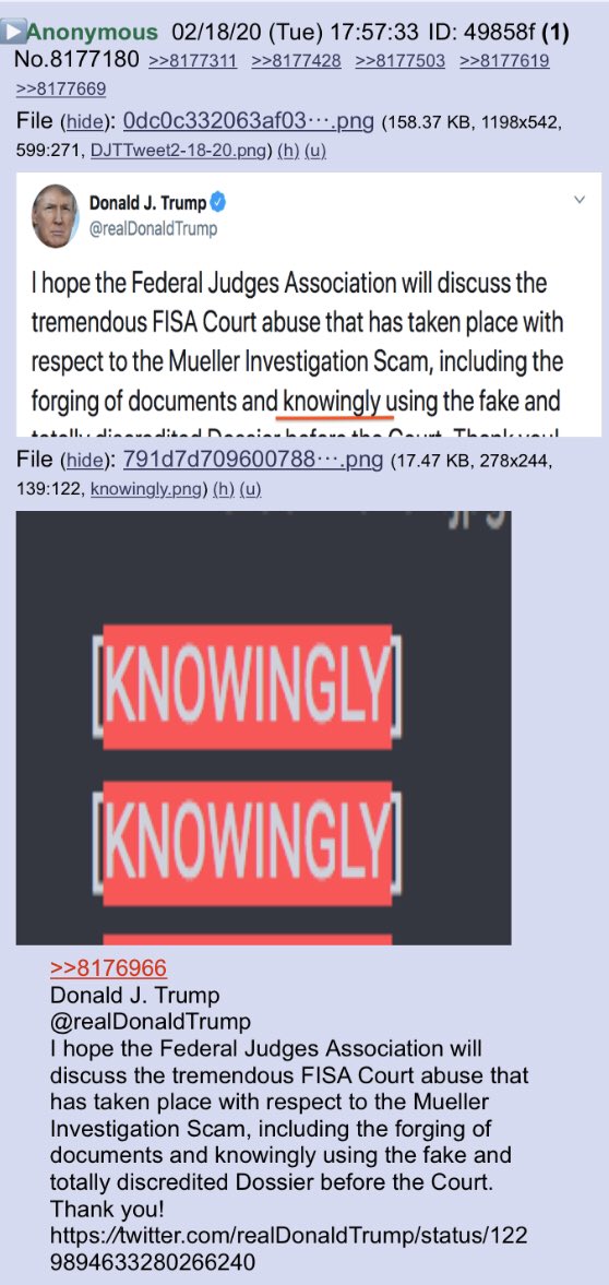 2runtherace's tweet photo. POTUS uses "knowingly" in tweet, comms?
#QResearchNotable #QAnon
@realDonaldTrump https://t.co/4Ob0jA7tgr