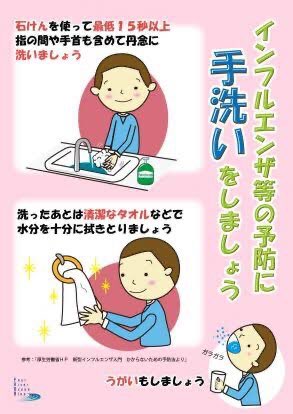20〜30代で体力もあった頃、1〜2月には必ずと言っていいほど風邪を引いてたけど、帰宅時の手洗いをするようになってからビックリするぐらい引かなくなった。風邪やインフルエンザは外から持ってくるものなのです。 