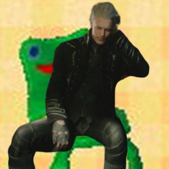 liv on X: vergil in da froggy chair #DMC5 #DevilMayCry   / X