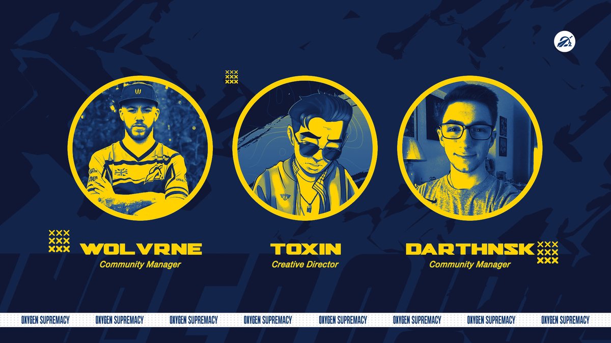 OxygenSupremacy's tweet image. Introducing the newest faces into Oxygen Management!

@WoIvrne - Community Manager
@T0XlN - Creative Director
@DarthNSK - Community Manager

Big things to come in 2020, and this is just the beginning! 

#BreathingOxygen