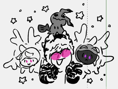 my pokemon swsh trainer!! cursola is their best friend! 