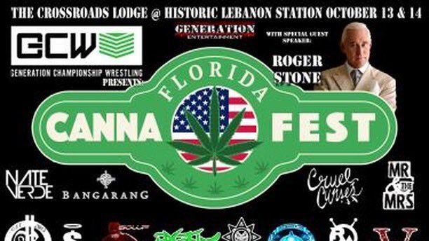 CannaFestFl's tweet photo. We are dumb enough to get involved with ROGER STONE!! https://t.co/f7kEmguaF8