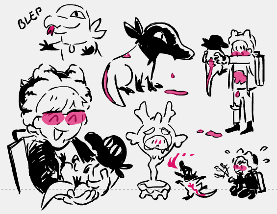 just dumping some doodles lol 