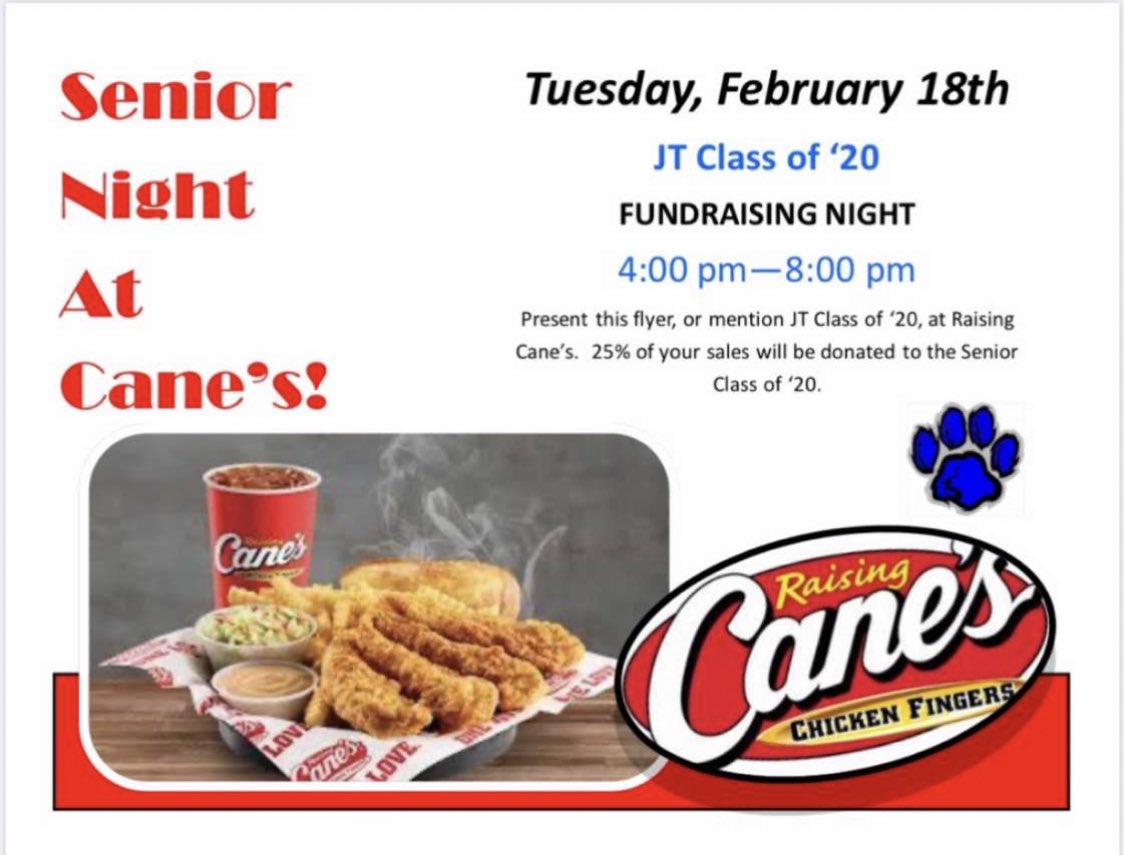 It’s not to late to go and support JT Class of ‘20 !!!