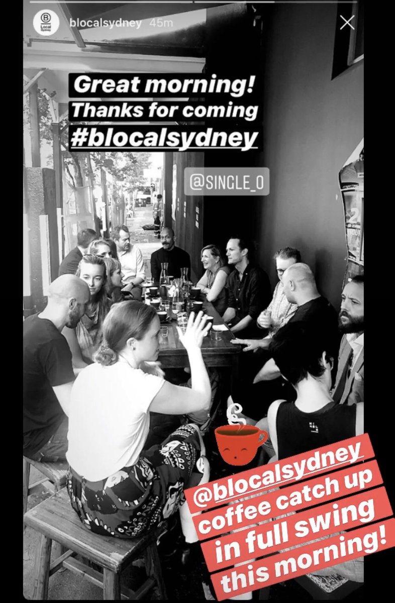 This morning some of the ANZ team attended their first BLocal @BCorpANZ catch up! Thanks for the great chats <a href="/HungerProject/">The Hunger Project</a> <a href="/sparkstrategyAU/">Spark Strategy</a> <a href="/tripodcoffee/">Tripod Coffee Capsules</a> 🎉🎉🎉