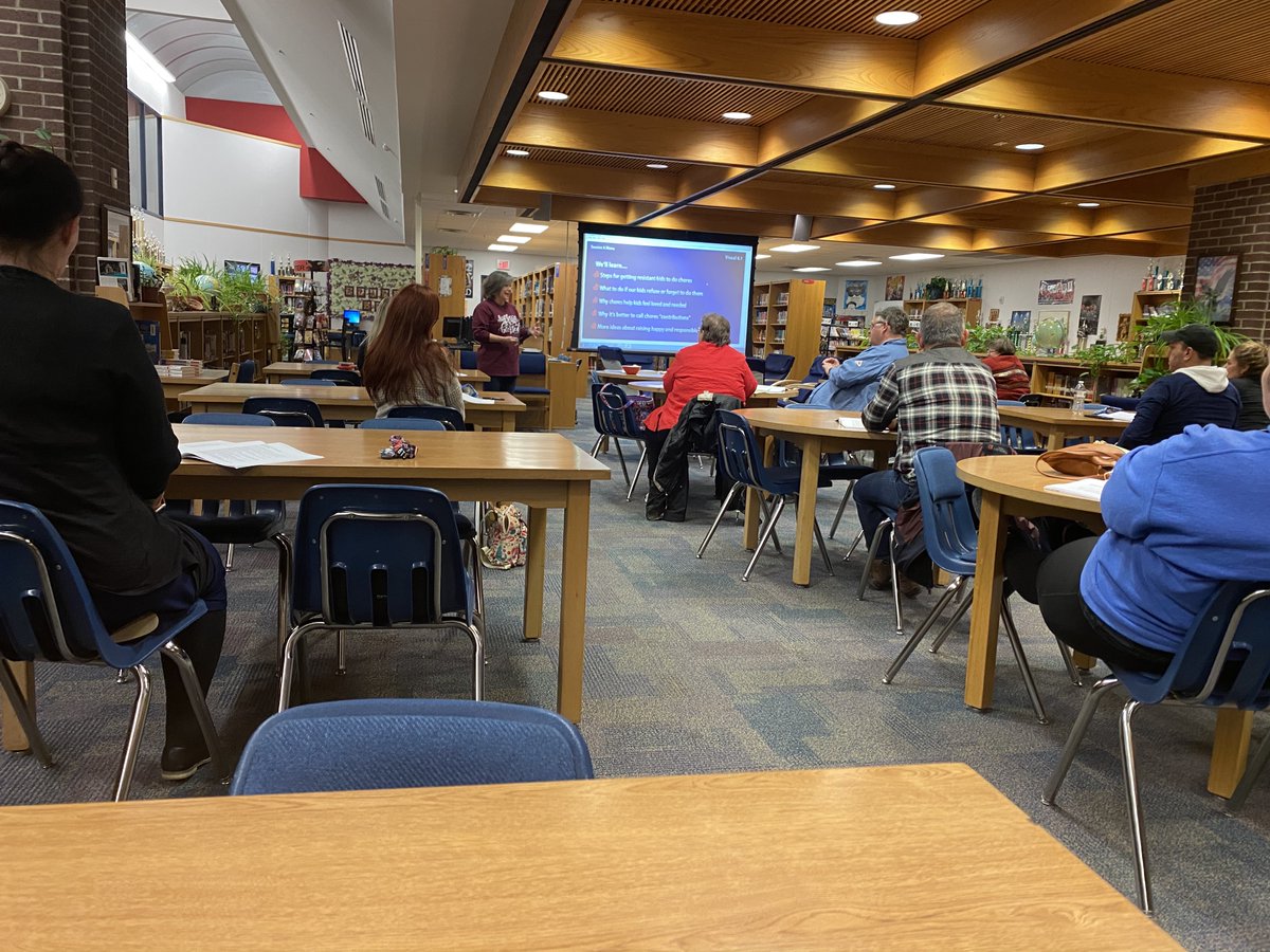 BlalackMS's tweet photo. Final Day of Love and Logic training with Brenda Bird. Our parents had a wonderful time learning these strategies!
@CFBISD #inoticed #trynottoworry #neverstopimproving #betheexception #togetherwecan https://t.co/SxNq3MT0v9