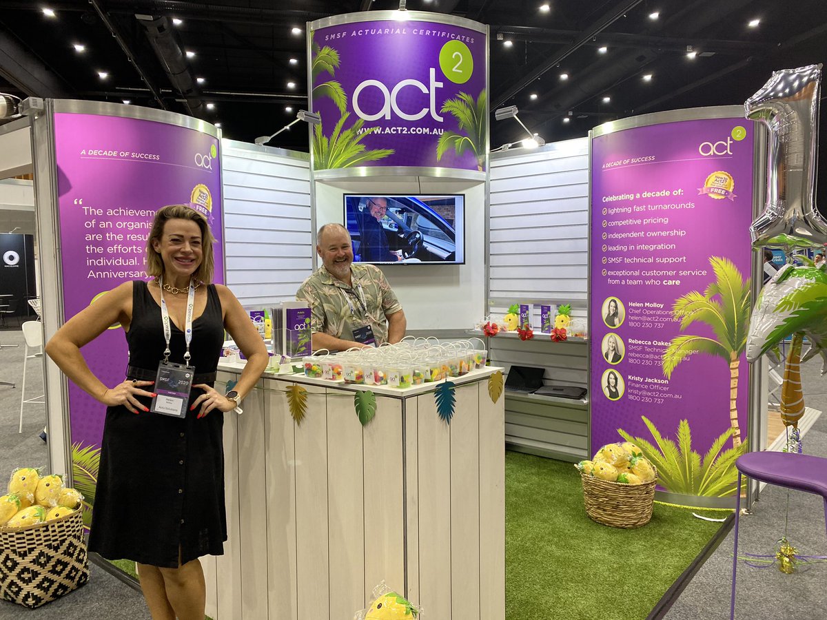Act2Solns's tweet photo. Booth 53 ... you can’t miss us #NC2020 #happybirthdayact2 #booth53 #GoldCoast #tropical #pineapple https://t.co/wVtKRrQpkG