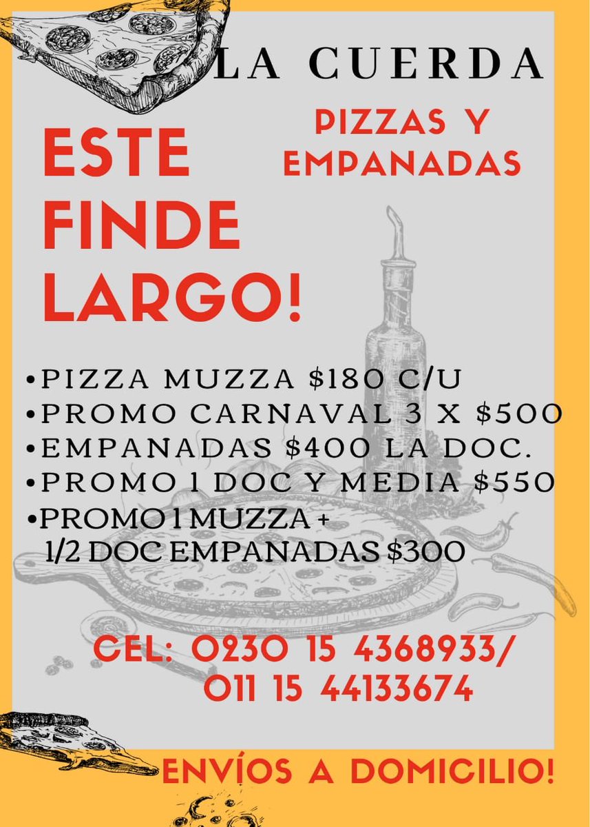 Grace0932's tweet photo. Atención #Pilar !!!
Ayudo al posteo para un amigo en este emprendimiento. Se ha quedado sin trabajo.
Gracias a todos!!! RT 🙏🏻 https://t.co/mKiyflZB2i