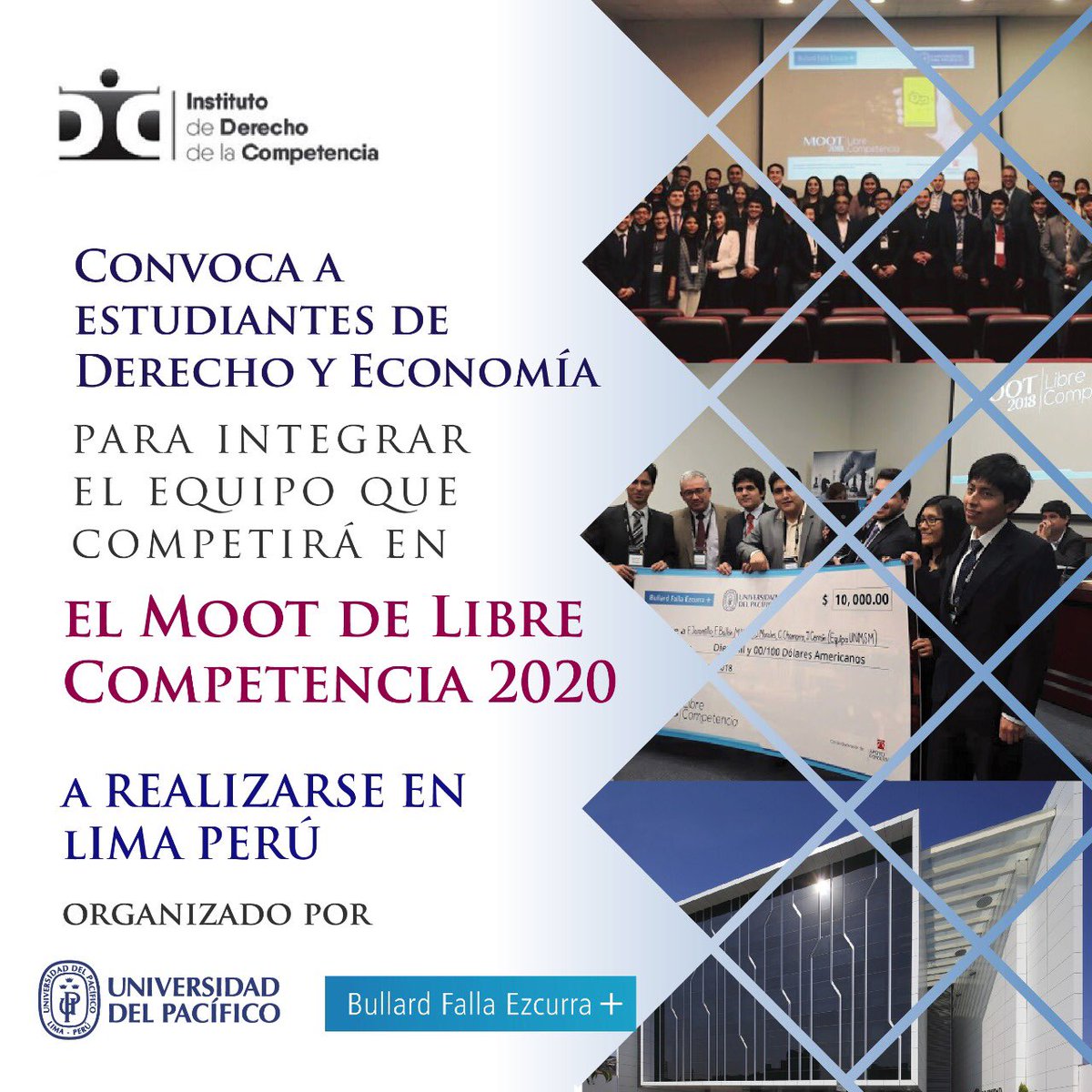 lpcb82's tweet image. Estamos integrando el equipo de Guatemala 🇬🇹 para competir en el Moot!
Para más información escribe a contacto@integrum.gt o llama al 22591200
