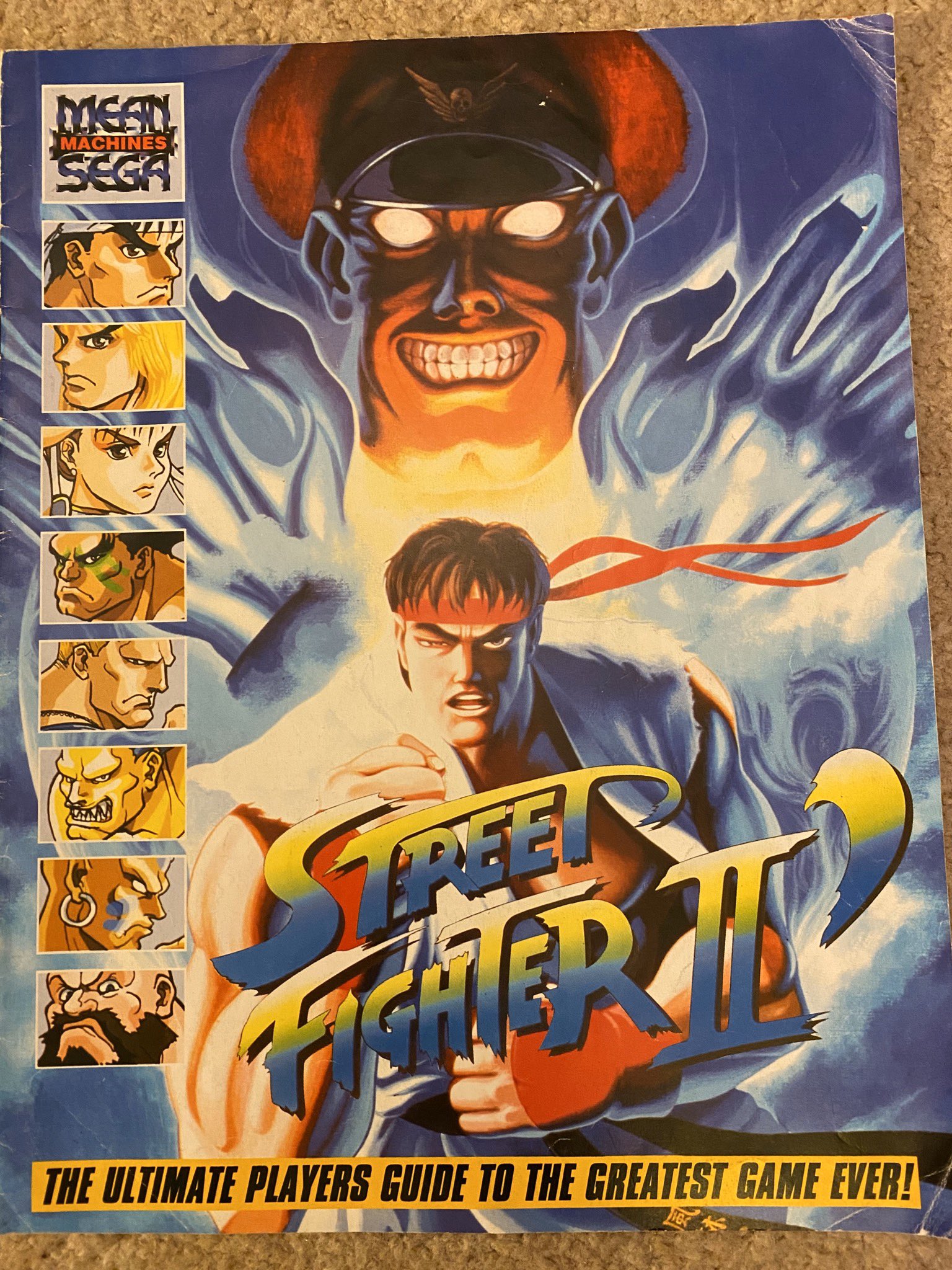 Pete on X: Street Fighter 2 ultimate player guide from Mean Machines Sega  magazine. (8/10)  / X