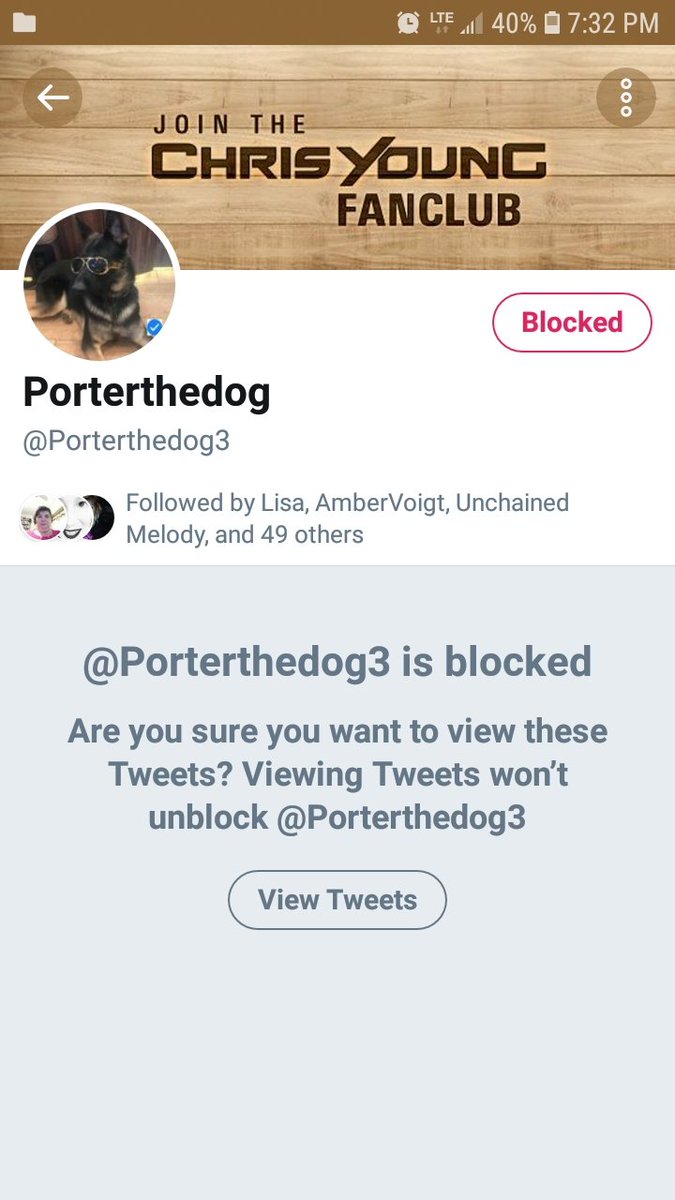 We_love_CY's tweet photo. Just a reminder CY fans! Don't follow this account! It's NOT Porter the dog. Porter doesn't have a Twitter account. https://t.co/sM3c7A89BP