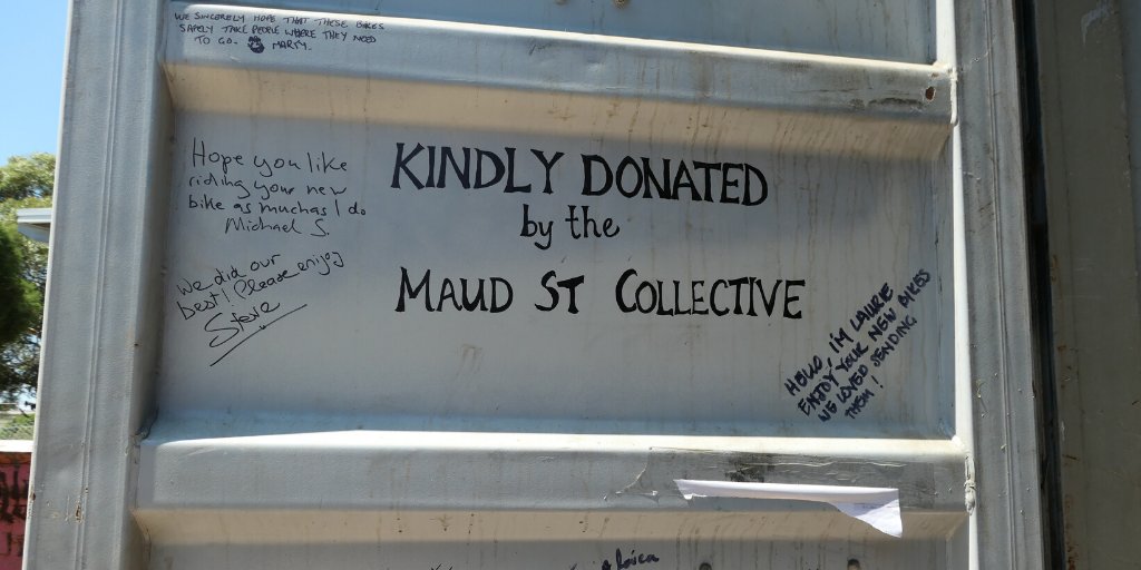 b4hmelbourne's tweet photo. As a thank-you at our first #b4hpackingday of the year, we named our 25th container after Nerissa and her team raised $2,711 at an #artexhibition last year for #b4hmelbourne 👼 https://t.co/6P3R0yQBEG