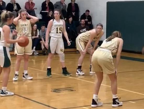 lcladycrusaders's tweet photo. Super proud of our these young ladies.  Riley DeVitis- Division Co-MVP and First Team All Philadelphia Catholic League, Timaya Lewis-Eutsey- First Team, Lauren Edwards - Second Team, Gabby Casey - Second Team. https://t.co/bdsumaJH4r