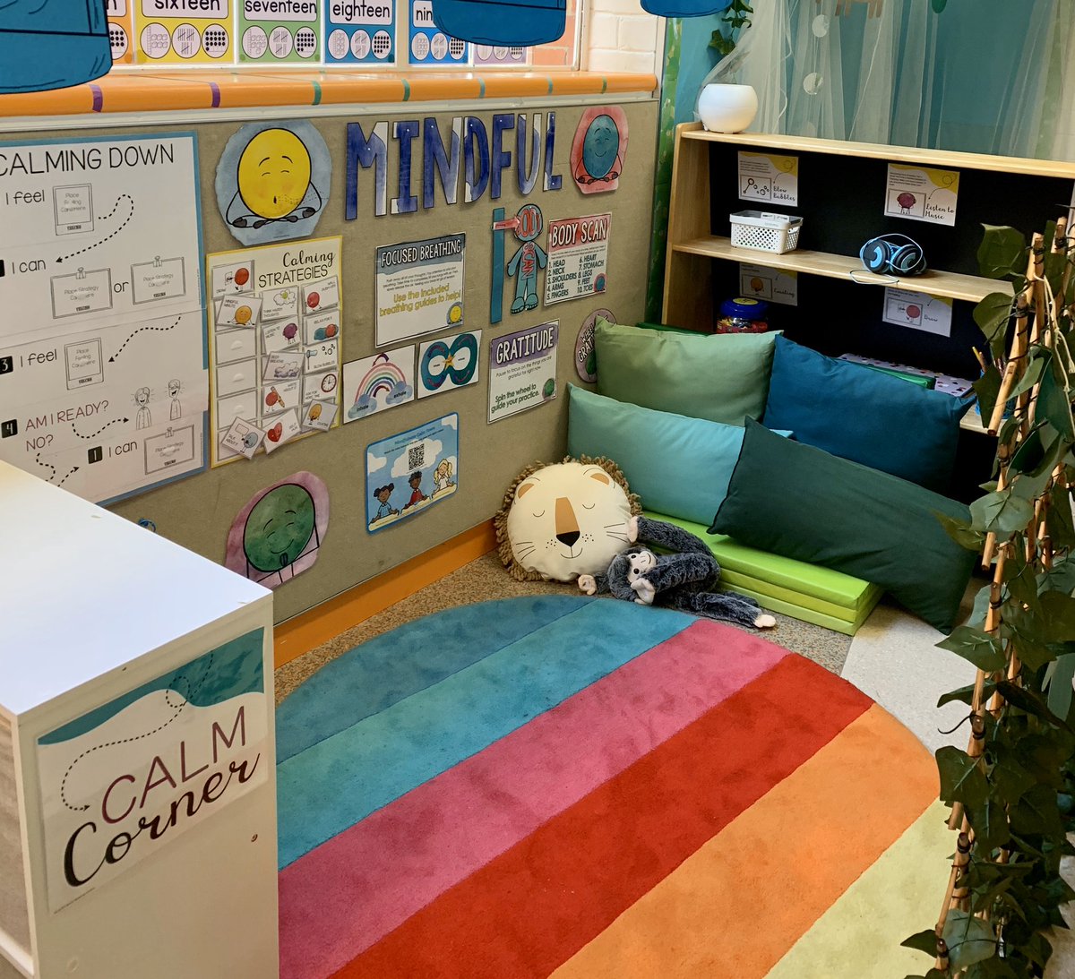 Bernadette Higgins (@bhberhig) on Twitter photo What a wonderful Calm Corner our Yr 1 teacher has created. Headphones, calming down strategies and meditation ideas. #wellness #christianmeditation #mindfulness <a href="/StPats_Freo/">St Patrick's CPS</a> What a wonderful Calm Corner our Yr 1 teacher has created. Headphones, calming down strategies and meditation ideas. #wellness #christianmeditation #mindfulness <a href="/StPats_Freo/">St Patrick's CPS</a>