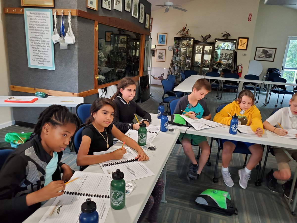 Jinx25kcrd's tweet photo. We learned about stormwater runoff of the Indian River Lagoon on our Audubon adventure today. Students were knowledgeable and asked great questions. Thanks for sharing this experience with me. @CESbuzzing https://t.co/ZtHbzjzH4g