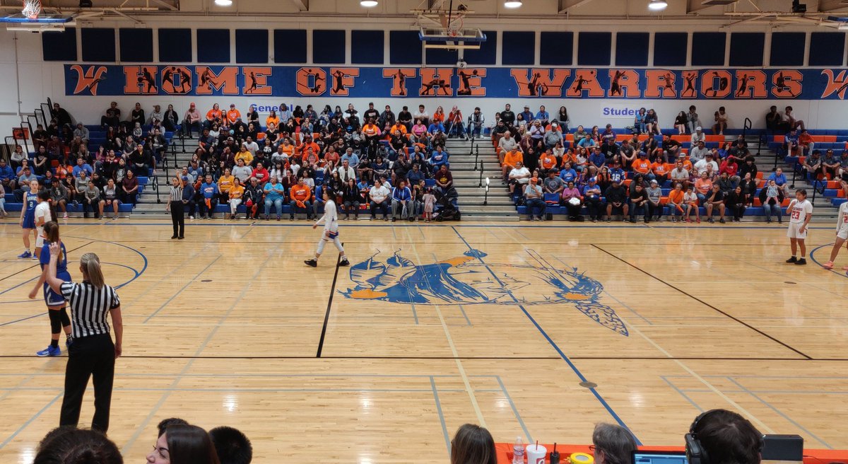 MPSAzSports's tweet image. Great crowd at Westwood girls basketball game vs. Xavier. Go Warriors!
