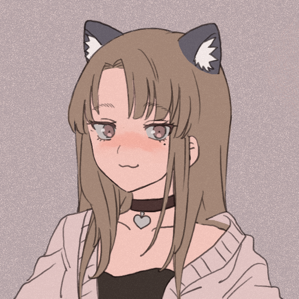 Anime Girl Brown Hair Pfp