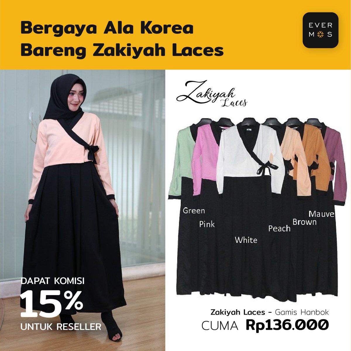 ButikFatiha's tweet photo. #IndianaStore
#Evermos:
Yg suka bergaya ala korea pasti anak2 muda nih!
Yuk skrg ada desain baju hanbok(tradisional korea) skrg dibuat spt gamis,jd lbh mdh pakainya+ttp syari menutup aurat ♥
Share produk ini+lainnya dari ZakiyahLaces mulai Rp136rb-an aja😉https://t.co/mdNygD8vDq