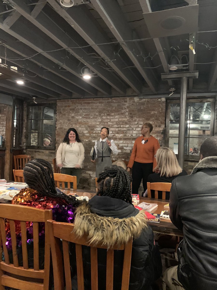 Oakland Schools’ African-American Read-In was a success tonight!!! With OS Consultants &amp; author Debbie Taylor!