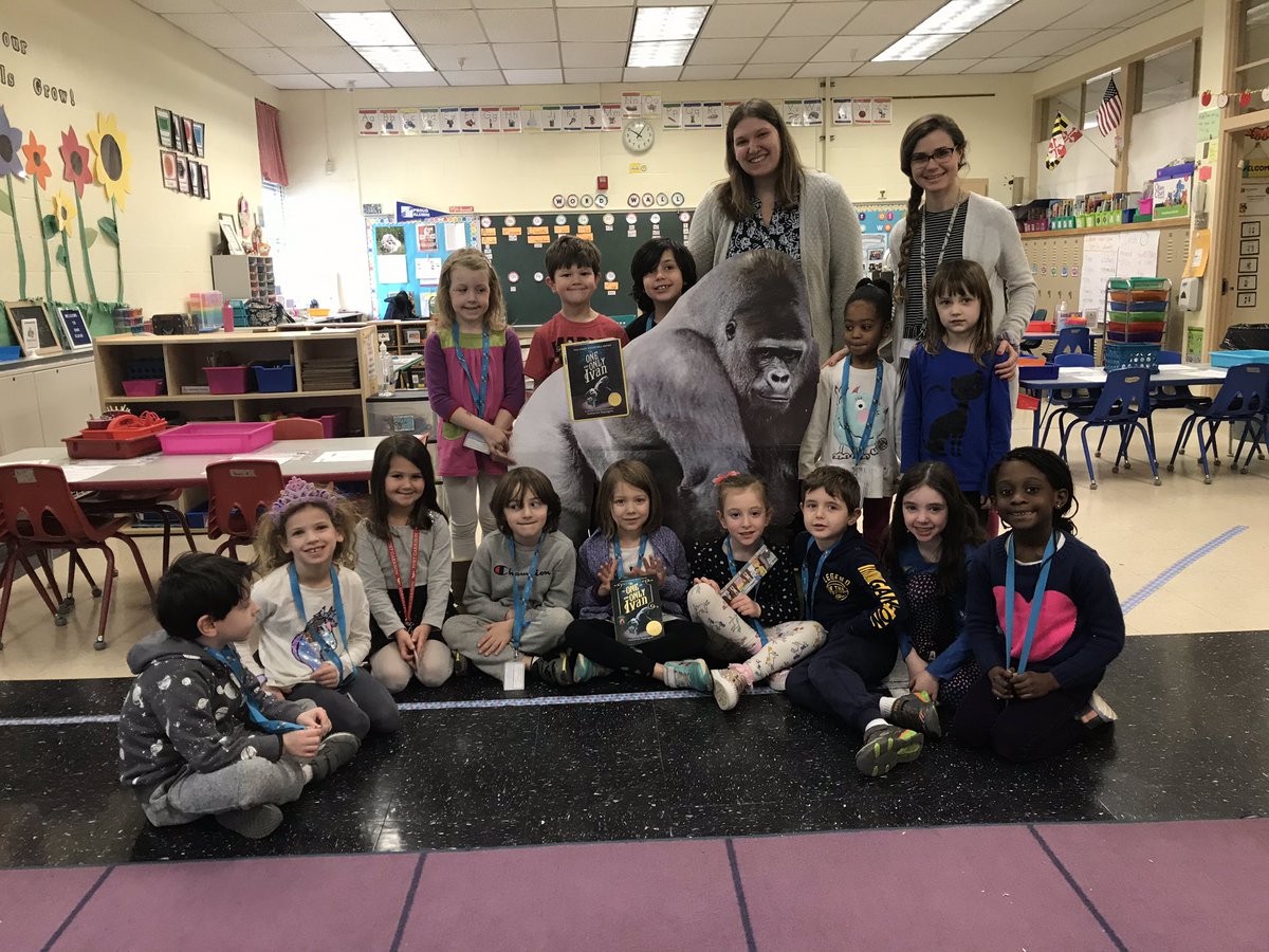 <a href="/FortGarrisonES/">Fort Garrison</a> Ss and Ts went home with The One and Only Ivan today! Happy reading to all! <a href="/FGESLibrary/">FortGarrisonLibrary</a> <a href="/HopeBaier/">Dr. Hope Baier</a> <a href="/KDenmyer/">Kayla Denmyer</a> <a href="/franglick/">Fran Glick</a> <a href="/LODonnell3/">Lindsay O'Donnell</a>